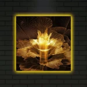 4040DACT-6 Multicolor Decorative LED Lighted Canvas Painting