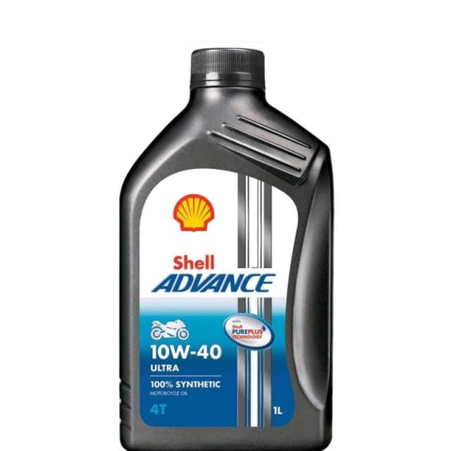 SHELL 550053785 Engine oil Advance 4T Ultra 10W-40 (SN/MA2) Capacity: 1l, Full Synthetic Oil Engine Oil (1862)