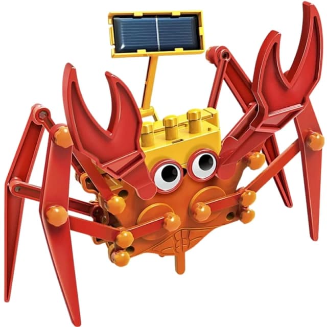 4M Green Science - Hybrid Crab - Solar And Battery Powered