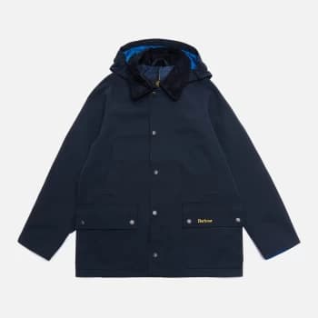 Barbour Boys' Showerproof Ashby Jacket - Navy - L (10-11 Years)
