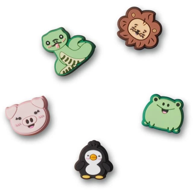 Crocs Jibbitz Crocs Cartoon Animal Friends (x5) Multicolore Unisex TU