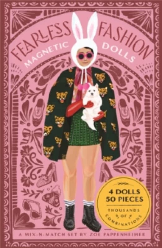 Fearless Fashion Magnetic Dolls : A Mix-N-Match Set Toy