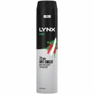 Lynx XXL Africa Antiperspirant Deodorant 250ml
