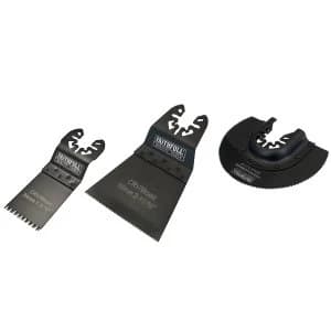 Faithfull Multi-Function Tool Blade Set 3 Piece
