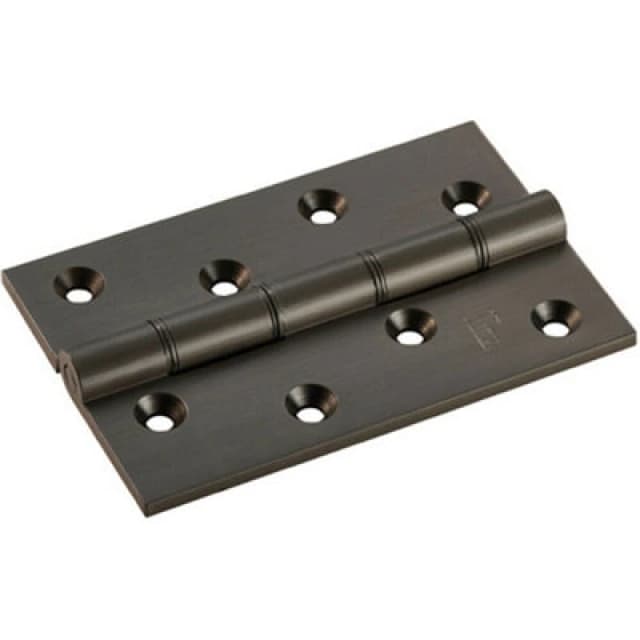 Loops PAIR 102 x 67 x 4mm Brass Washered Butt Hinge Matt Bronze Internal Door Metallics