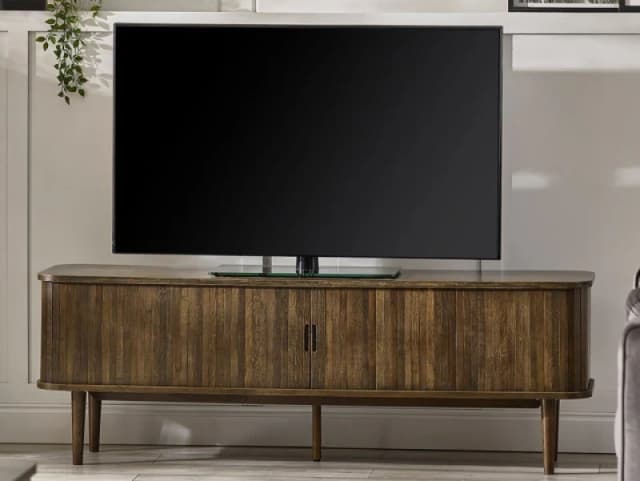 Julian Bowen Arya Dark Oak 2 Door TV Cabinet