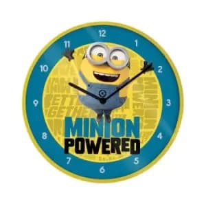 Minions 2 Wall Clock Minion Powered