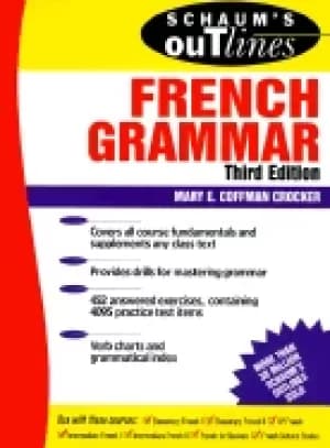 schaums outline of french grammar crocker mary