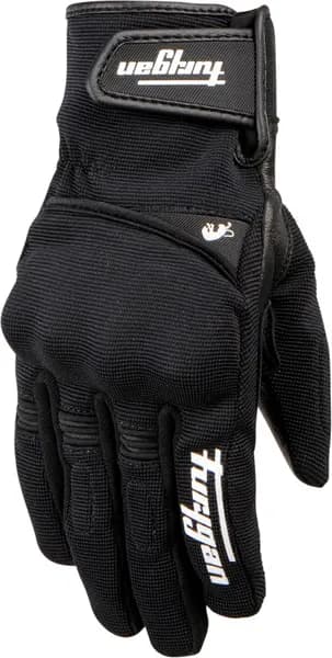 Furygan Jet Lady All Season D3O Black White Motorcycle Gloves Size M