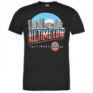 Official All Time Low T Shirt Mens - Baltimore