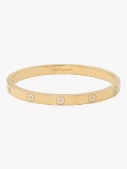Kate Spade Final Touches Bangle, White, One Size