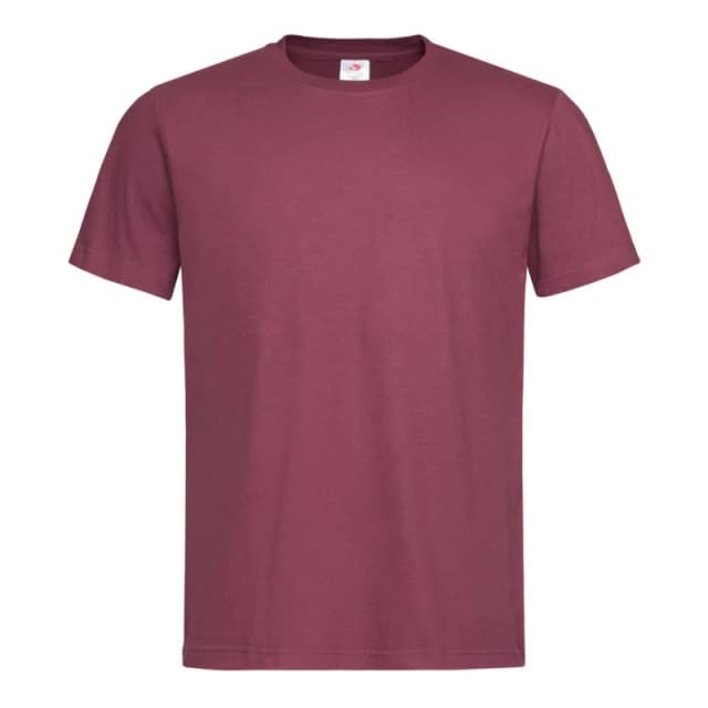Stedman Classics Mens Stedman Classic Tee in Burgundy Size: XS Burgundy Male XS