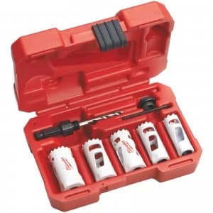 Milwaukee 7 Piece Hole Dozer Bi Metal Holesaw Set