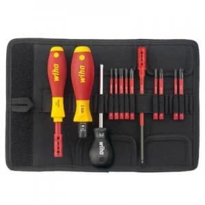 Wiha TorqueVarioS VDE Torque screwdriver set 13 Piece 0.8 - 5 Nm DIN EN 60900