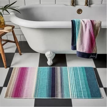 Joules Cotswold Stripe Bath Mat - Multi