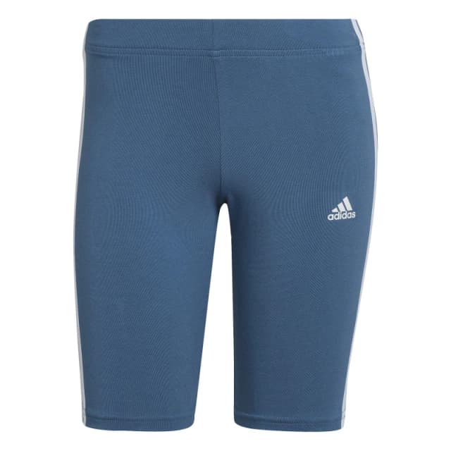 adidas 3-Stripe Bike Short Womens - Blue Blue 2XS