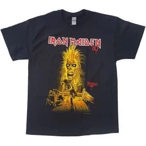 Iron Maiden - Running Free Unisex Large T-Shirt - Black