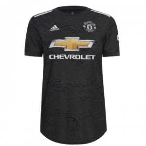 adidas Manchester United Away Shirt 2020 2021 Ladies - Green