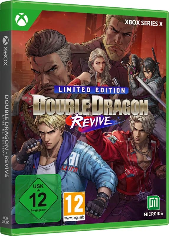 Double Dragon Revive - Limited Edition - Xbox Xbox Limited Edition