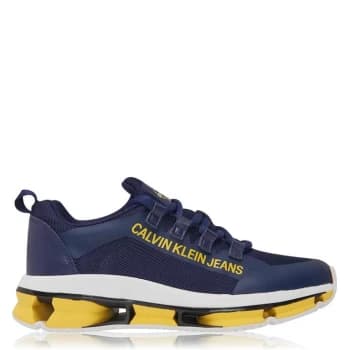 Calvin Klein Jeans Leory Mesh Trainers - Navy