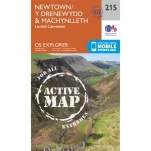 Newtown, Llanfair Caereinion by Ordnance Survey (Sheet map, folded, 2015)