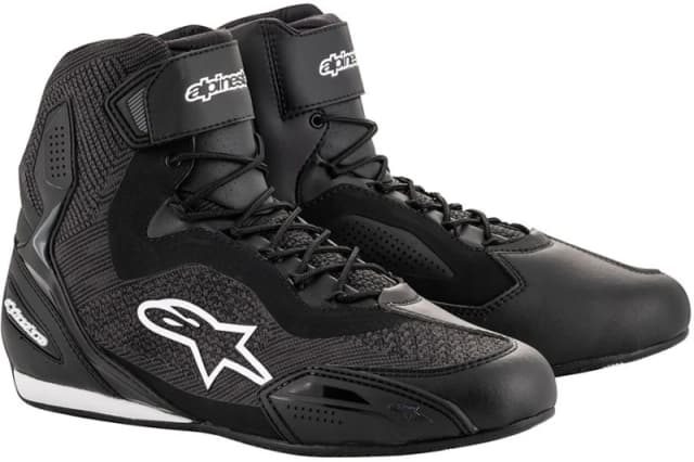 Alpinestars Faster 3 Rideknit Motorcycle Shoes, black, Size 40 for Men