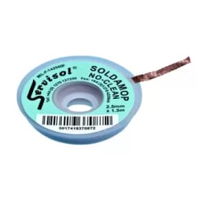 Servisol 6200004370 Soldamop No-Clean 2.5mm x 1.5m