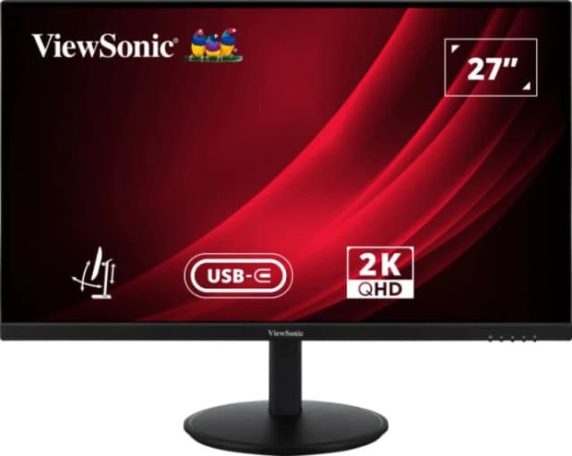 Viewsonic Viewsonic VG Series VG2709-2K-MHDU-2 computer monitor 68.6cm (27") 2560 x 1440 pixels Quad HD LED Black VG2709-2K-MHDU-2