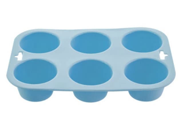Premier Housewares Zing Pastel Muffin Mould Blue