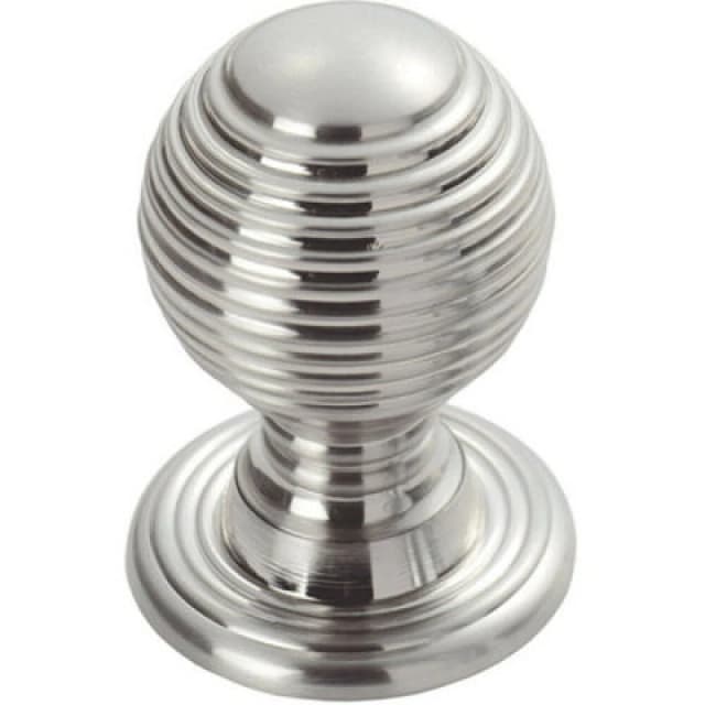 Loops Textured Reeded Ball Cupboard Door Knob 23mm Dia Polished Chrome Handle Multi unisex