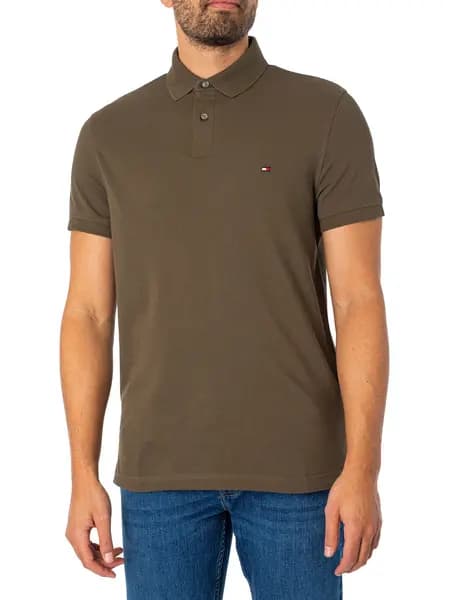 Tommy Hilfiger 1985 Regular Polo Shirt Army Green XXL