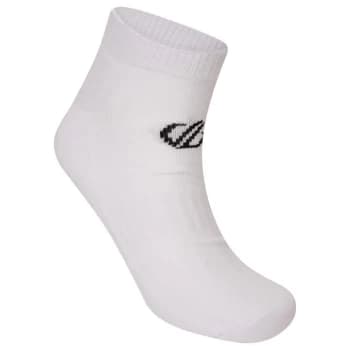 Dare 2b Essentials fitness no show socks 2 pack - White
