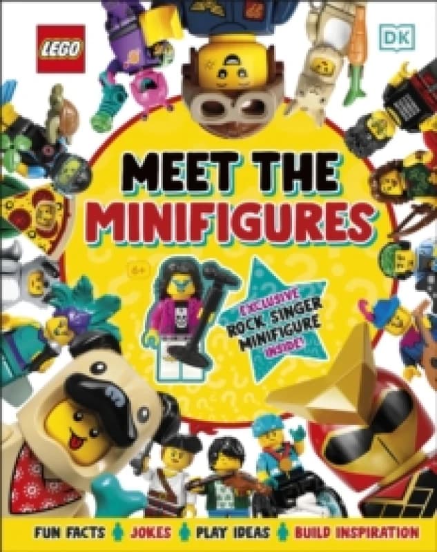 LEGO Meet the Minifigures : With Exclusive LEGO Rockstar Minifigure Hardback