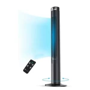 Puremate 46-inch Oscillating Tower Fan With Timer, Sleep Mode And Remote Control