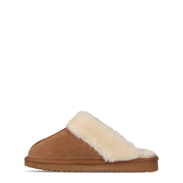 Jack Wills Mule Slippers Ladies Tan female 3 (36)