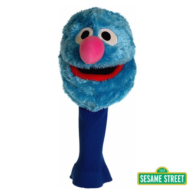 Sesame Street Sesame Street Grover Living Puppets Golf Club Protector in Baby Blue Baby Blue One Size Unisex 4260300832442