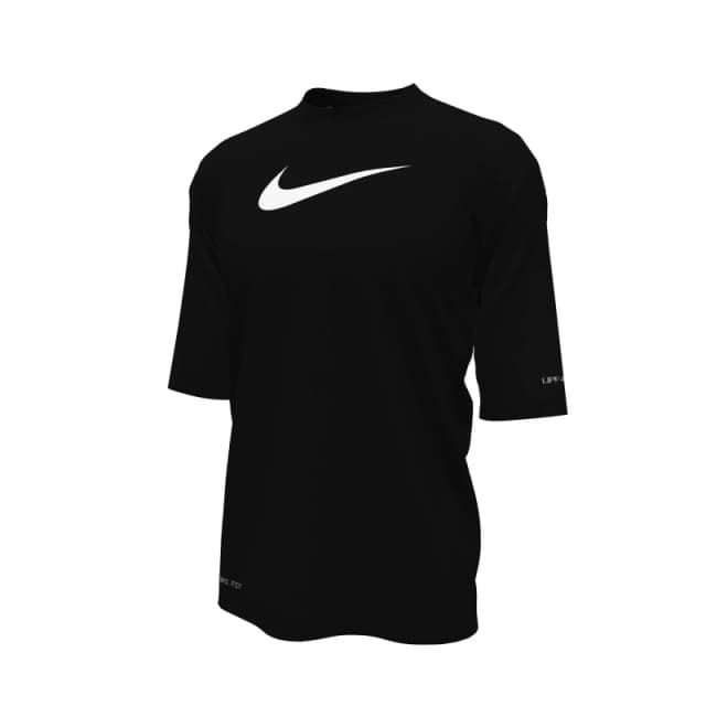 Nike Short Sleeve Hydroguard Black unisex 7-8 (S)