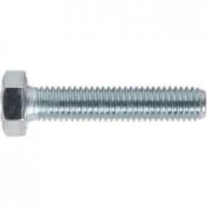 Genuine SEALEY SS840 HT Setscrew M8 x 40mm 8.8 Zinc DIN 933 Pack of 50