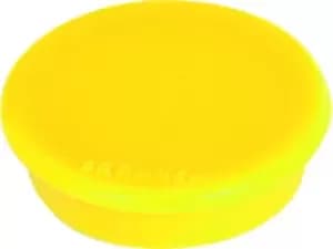 Tacking Magnet Size 13mm Adhesive Force 100g Yellow 10 Pieces