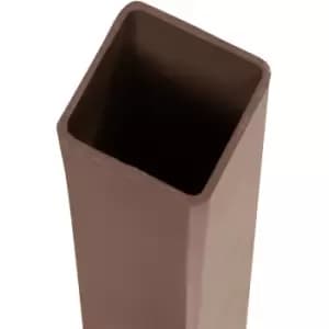 Durapost - 76mm Steel Gate / Corner Post - 1800mm (Sepia Brown)