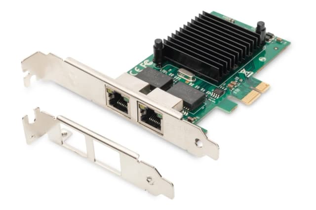 Digitus Gigabit Ethernet PCI Express Card. 2-port