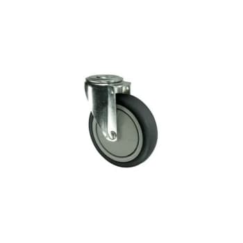 Swivel Bolt Hole 100MM Rubber Tyre - Atlas Workholders