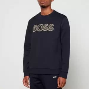 BOSS Athleisure Mens Salbo 1 Sweatshirt - Dark Blue - M