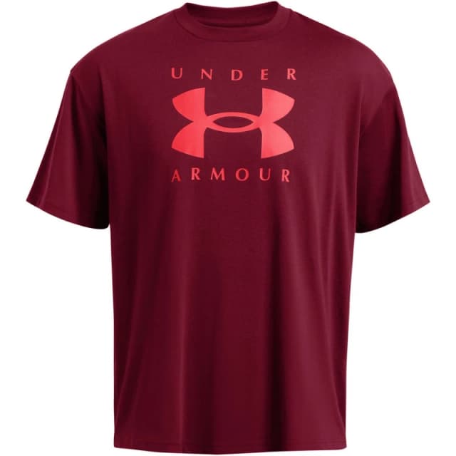 Under Armour Heavyweight Branded Short-Sleeve T-Shirt Red male S