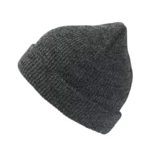 Atlantis Fusion Melange Double Skin Beanie (One Size) (Black Melange)