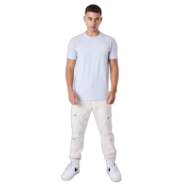 Project X Paris Basic logo embroidery T-Shirt Project X Paris Bleu Male XS