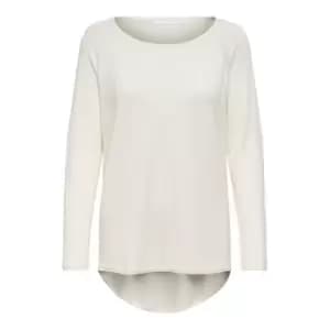 Only Long Sleeve T Shirt - Beige