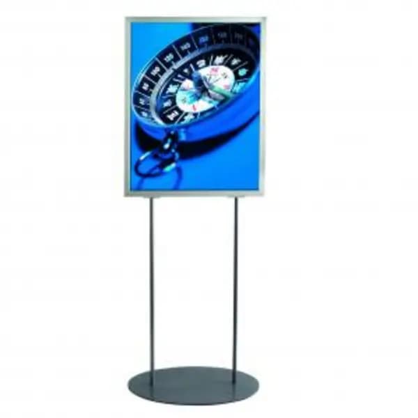 Oval Info Board with Heavy Base A2 EXR24835SS