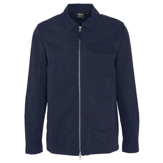Barbour International Maze Peached Overshirt - Blue Blue XL