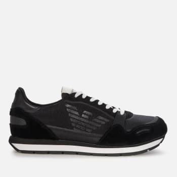 Emporio Armani Running Style Trainers Black Size 11 Men